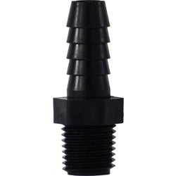33016P Adapter, 1/2 in Hose Barbed x 3/8 in MIP, Polypropylene