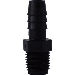 33018B Adapter, 1/2-in Hose Barbed x 3/4-in MIP, Polyethylene
