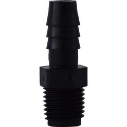 33021B Adapter, 5/8-in Hose Barbed x 3/4-in MIP, Polyethylene