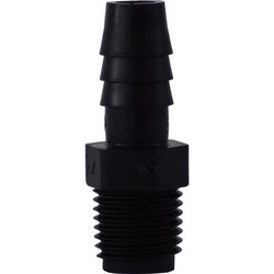 33022B Adapter, 3/4-in Hose Barbed x 1/2-in MIP, Polyethylene