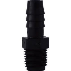 33023B Adapter, 3/4-in Hose Barbed x 3/4-in MIP, Polyethylene
