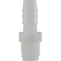 33028W Adapter, 1-1/4 in Hose Barbed x 1 in MIP, Nylon