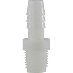 33030W Adapter, 1-1/4-in Hose Barbed x 1-1/4-in MIP, Nylon