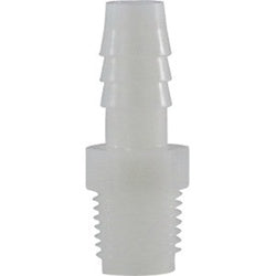 33033W Adapter, 1-1/2-in Hose Barbed x 1-1/2-in MIP, Nylon