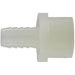 33068W Adapter, 5/8 in Hose Barbed x 1/2 in FIP, Nylon