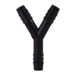 33302P Wye, 1/2 in Hose Barbed x 1/2 in Hose Barbed x 1/2 in Hose Barbed, Polypropylene