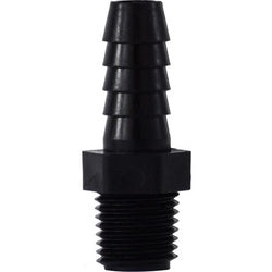 33317P Adapter, 3/8 in Hose Barbed x 3/8 in MIP, Polypropylene