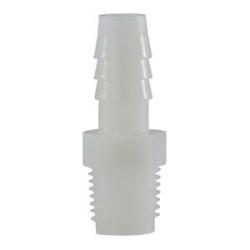 33320W Adapter, 1 in Hose Barbed x 1-1/2 in MIP, Nylon