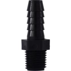 33322P Adapter, 2 in Hose Barbed x 1-1/2 in MIP, Polypropylene