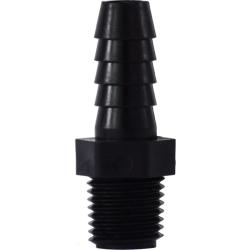 33324P Adapter, 4 in Hose Barbed x 4 in MIP, Polypropylene