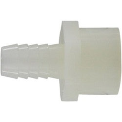 33350W Connector, 1/4 in Hose Barbed x 1/2 in FIP, Nylon