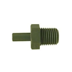 33385B 90-deg Elbow, 1/2-in Hose Barbed x 3/4-in MIP, Polyethylene