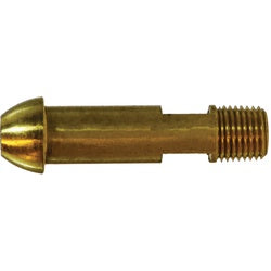34011 Tailpiece with Flat Wrench, 1/4 in POL x 1/4 in POL, 2.34 in, Brass