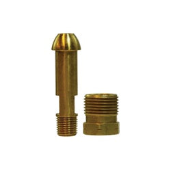34022 Tailpiece Nut and Assembly, 1/4 in POL, Brass
