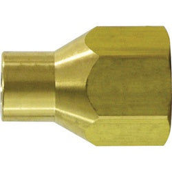 34122 Adapter, 1/2 in FPT x 1/2 in Female POL, Brass