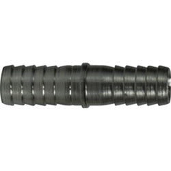 34532 Reducing Splicer, 3/16 in Hose Barbed x 3/16 in Hose Barbed, Stainless Steel