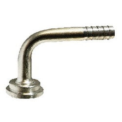 34722 90 deg Elbow, 5/16 in Barbed x 5/16 in, Stainless Steel