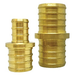 35030 Coupling, 3/8 in PEX x 3/8 in PEX, Brass