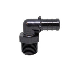 35285 Cold Expansion 90 deg Standard Elbow, 1/2 in PEX x 1/2 in Male Pipe, Polyphenylsulfone