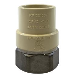 35403SS Adapter, 1/2 in CPVC x 1/2 in Female IPS, Stainless Steel