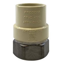 35405SS Adapter, 1 in CPVC x 1 in FIP, Stainless Steel