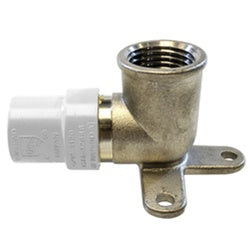 35420SS Drop Ear Elbow, 1/2 in CPVC x 1/2 in FPT, Stainless Steel