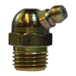36132 65 deg Ball Check, 65 deg, 1/4-18 Thread, MNPTF Thread, 0.56 in Hex, Steel, 0.34 in OAL