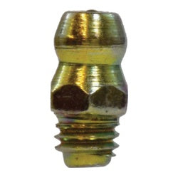 36168 Ball Check, M6 x 1 mm Thread, Male Metric Thread, 7 mm Hex, Steel, 16 mm OAL