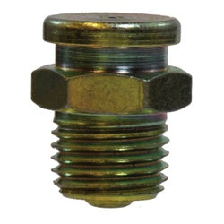 36205 Ball Check, Button Head Style, 1/4-18 Thread, NPT Thread, 5/8 in Hex, Steel, 0.83 in OAL