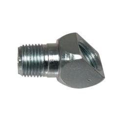 36362 45 deg Elbow, 1/8 in FNPTF x 1/8 in MNPTF, Steel, Zinc-Plated