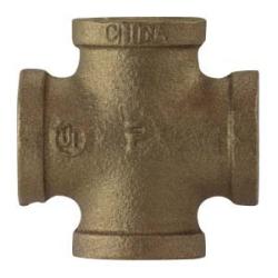 80102-40 Cross, 2-1/2 in x 2-1/2 in x 2-1/2 in x 2-1/2 in, Bronze