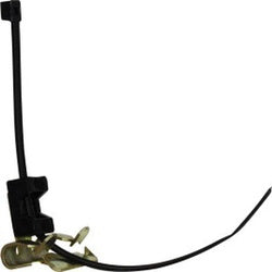 39477 Hose Holder Frame Clip with Cable Tie, Steel