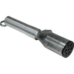 39757 7-Way Single Grip Plug with Spring Guard
