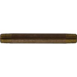 40003 Seamless Pipe Nipple, 1/8 in MPT x 1/8 in MPT, 2 in, Brass