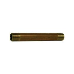 42003 Nipple, 1/8 in MPT x 1/8 in MPT, 2 in, Brass