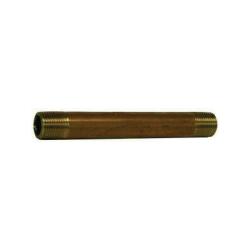 42005 Nipple, 1/8 in MPT x 1/8 in MPT, 3 in, Brass