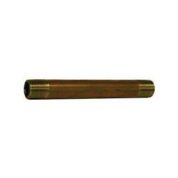 42006 Nipple, 1/8 in MPT x 1/8 in MPT, 3-1/2 in, Brass