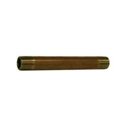 42010 Nipple, 1/8 in MPT x 1/8 in MPT, 5-1/2 in, Brass