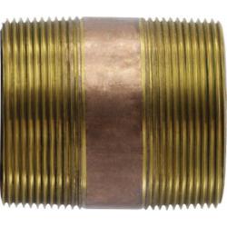 42213 Nipple, 3 in MPT x 3 in MPT, 12 in, Brass