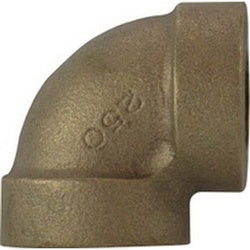 43102 90 deg Elbow, 3/8 in FPT x 3/8 in FPT, Bronze