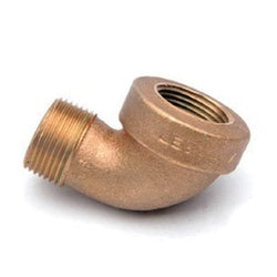 43165 Street Elbow, 1 in FPT x 1 in MPT, Bronze