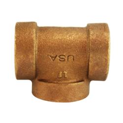 43259 Pipe Tee, 2-1/2 in FPT x 2-1/2 in FPT x 2-1/2 in FPT, Bronze