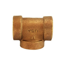 43257 Pipe Tee, 1-1/2 in FIP x 1-1/2 in FIP x 1-1/2 in FIP, Brass