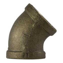 44190LF 45 deg Elbow, 3 in FPT x 3 in FPT, Bronze