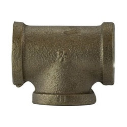 44253LF Tee, 1/2 in FIP x 1/2 in 1/2 in, 1.03 in, Brass