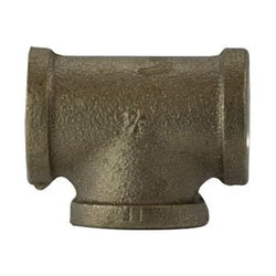 44261LF Tee, 4 in FIP x 4 in 4 in, 3.18 in, Brass