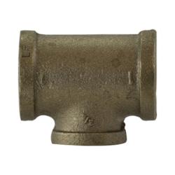 44330LF Reducing Tee, 2 in FIP x 2 in FIP x 1 in FIP, Bronze
