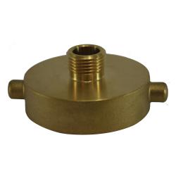 444001 Fire Hose Hydrant Adapter, 2-1/2 in NST x 3/4 in NPT, Brass