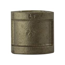 44420LF Coupling, 3 in FPT x 3 in FPT, Bronze