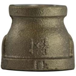 44464LF Reducing Coupling, 4 in FPT x 2 in FPT, Bronze